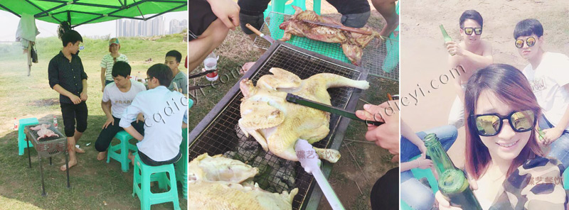 BBQ 户外烧烤 江边野炊 重庆河边烧烤 \